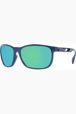 adidas Herren SP0014 Sonnenbrille, Matte Blue/Green Mirror, 62
