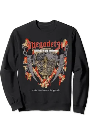 Megadeth Töten ist mein Geschäftsskizze Sweatshirt