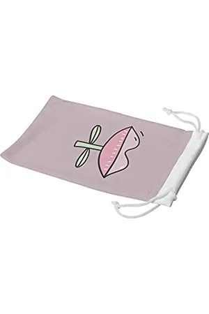 Le Jardin du Lin Digital Bedruckte Brillenbeutel, Sonnenbrillen Beutel, 100% Baumwolle, Weich und Schlank, Schutzbrillenetui mit Kordelzugverschluss, 1 Stück, 11 x 19 cm