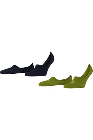 Burlington Herren Füßlinge Everyday 2-Pack M IN Baumwolle unsichtbar einfarbig 2 Paar, , 45-46