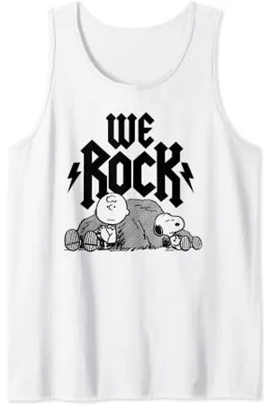 Peanuts Wir rocken Charlie Brown und Snoopy Tank Top