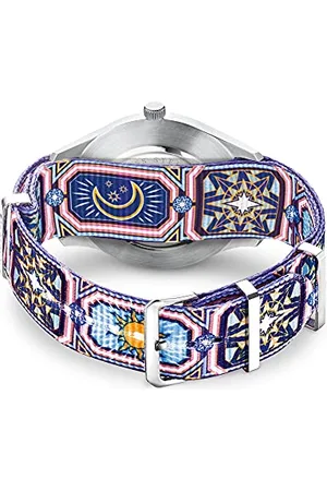 Thomas Sabo Unisex Erwachsene Gewebe Uhrenarmband ZWA0323-276-7-20 mm