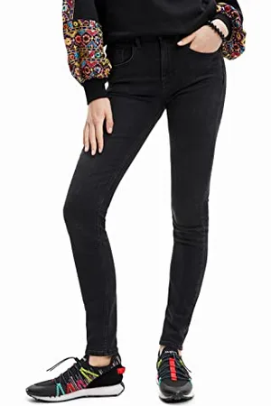 Desigual Damen Denim_lia 2000 Casual Pants, , 36 EU