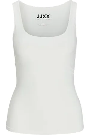 JJXX Damen JXSAGA STR SL TOP JRS T-Shirt, , M