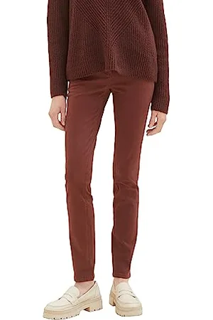 TOM TAILOR Damen 1038090 Alexa Slim Jeans, 30337-raisin, 44/30