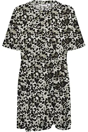 Noisy May Damen Nmkerry S/S Short Aop Dress S* Kleid, Kalamata Aop:leo, M EU