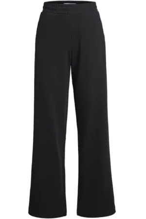 JJXX Jack&Jones Damen JXALLY REG Wide HW Pants SWT SN Hose, Black, XS