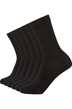 FM London 6er-Pack Bambussocken Damen - Einfarbige und gemusterte Damensocken, die sich weich anfühlen und Gerüchen widerstehen