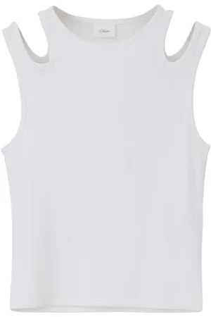 QS by s.Oliver Mädchen 2142500 Tanktop mit Cut Outs, , XL