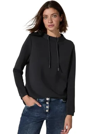 CECIL Damen B322392 Solid T-Shirt with Shiny Detail, , S EU