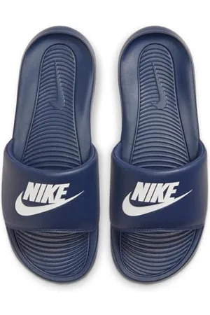 Nike Herren Victori Slipper, Midnight Navy/Weiß-Midnight Navy, 46 EU