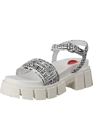 Moschino Damen Sandalo Sandale, , 35 EU