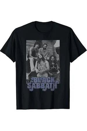 Black Sabbath Retro Foto T-Shirt T-Shirt