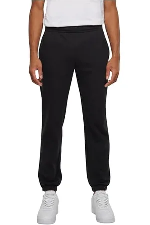 Urban classics Herren Jogginghose Cozy Sweatpants, Jogginghose für Männer, Regular Fit, black, 5XL
