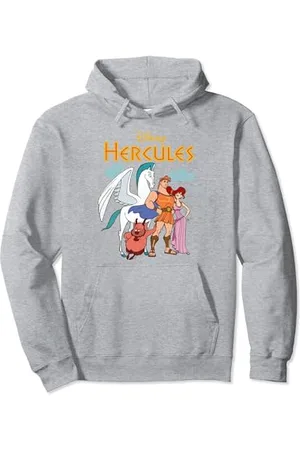 Disney Hercules Classic Group Shot Vintage Pullover Hoodie