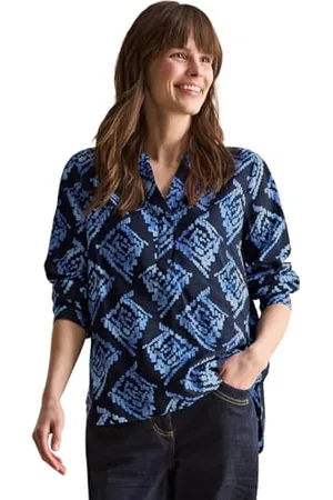 CECIL Damen B345310 Bedruckte Bluse, , S EU