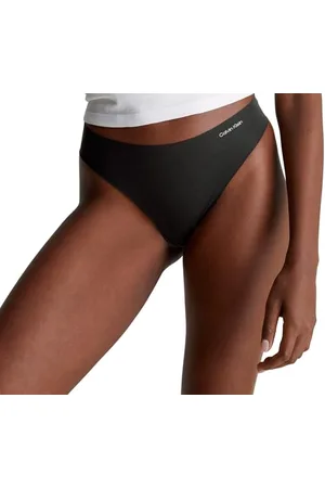 Calvin Klein Damen String Thong mit Stretch, , XXL