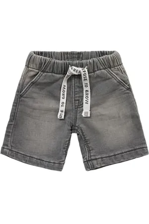 Noppies Baby Baby-Jungen Boys Denim Mystic Shorts, Mid Grey Denim-P119, 56
