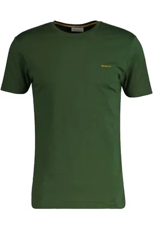 GANT Herren Contrast Logo SS T-Shirt, , M