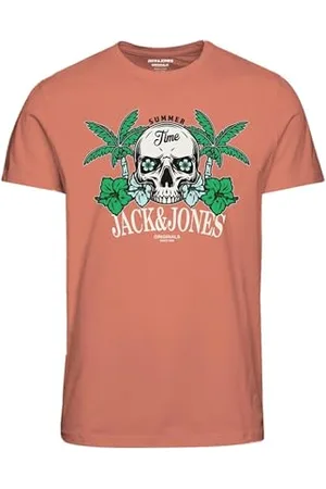 JACK & JONES Herren Jorsequoia Tee Ss Crew Neck 2 FST T-Shirt, , S