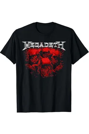 Megadeth Red Vic Chrome T-Shirt