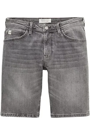TOM TAILOR Herren Regular Fit Jeans Bermuda Shorts