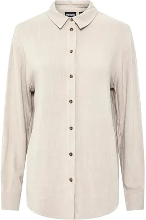 Pieces® Pcvinsty Ls Shirt Noos Bc