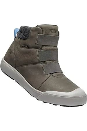 Keen Damen Elle Winter Mid Waterproof Schneestiefel, Steel Grey/Blue Shadow, 40 EU