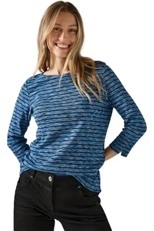 CECIL Damen B322248 Gestreiftes Shirt, ,XS