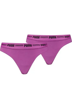 PUMA Damen String Unterwäsche, , XL (2er Pack)