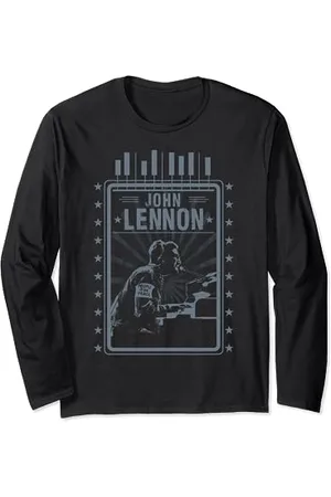 John Lennon Klavier Langarmshirt
