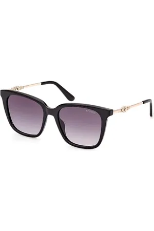 Guess Damen Gu7886 Sonnenbrille, (Shiny Black), 53/17/140