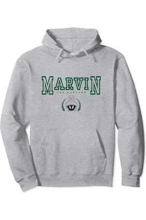 LOONEY TUNES Marvin The Martian Varsity Pullover Hoodie