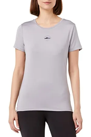 4F Damen F193 Tshirt FNK, Kaltes Hellgrau, Medium