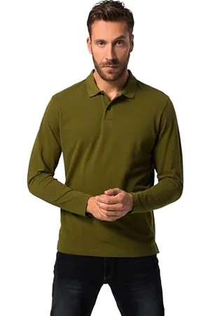 JP 1880 Herren Piquee 1/1 Poloshirt, , 8XL