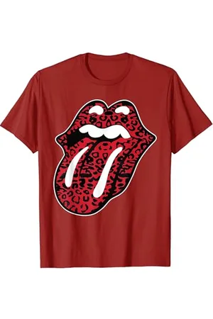 The Rolling Stones Offizielle Rolling Stones Leopardenzunge T-Shirt