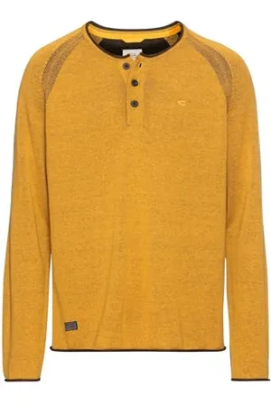Camel Active Herren Henleyshirt aus zertifiziertem Organic Cotton Menswear-XL