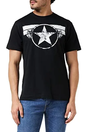 Marvel Herren Captain America - Cap Logo T Shirt, , M EU