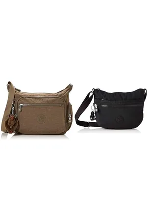 Kipling Damen Gabbie S Crossbody, Beige (Beige (True Beige), Einheitsgröße Damen Arto Crossbody, Schwarz (Black), 25x21x3 centimeters (B x H T) EU