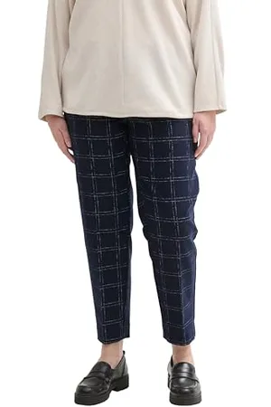 TOM TAILOR Damen Plussize Mia Slim Fit Hose, , 50