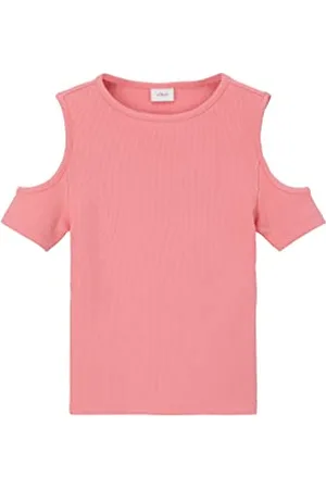 QS by s.Oliver Junior Girls 2130471 T-Shirt mit Cut-Out, , 176