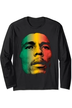 Bob Marley Gesicht Langarmshirt