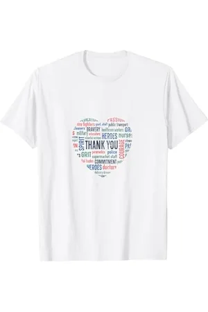 Camp David "Thank You Front Line" Grafik T-Shirt