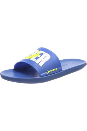 Rider Herren 11773 Slide, Blue/Green/White, 41 EU Schmal