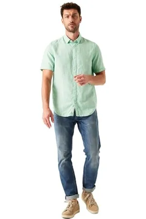 Garcia Herren Shirt Short Sleeve Hemd, , XXL