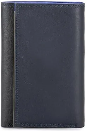 Mywalit Unisex Tri Fold with Simple Zip Accessory-Travel Wallet