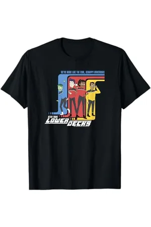 Star Trek : Lower Decks Cool Scrappy Underdogs Group T-Shirt