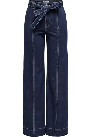 ONLY Damen Onlmadison Blush Hw Wide Belt DNM Bj Jeans, , XL / 34L