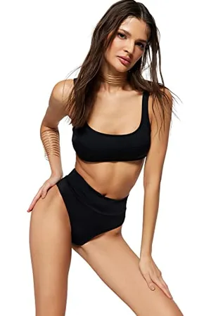 Trendyol Damen Bikini-Set, strukturiert, gestrickt Bademode, , 40