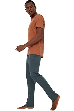 Trendyol Herren Color Blocked Pajama Set, , L EU